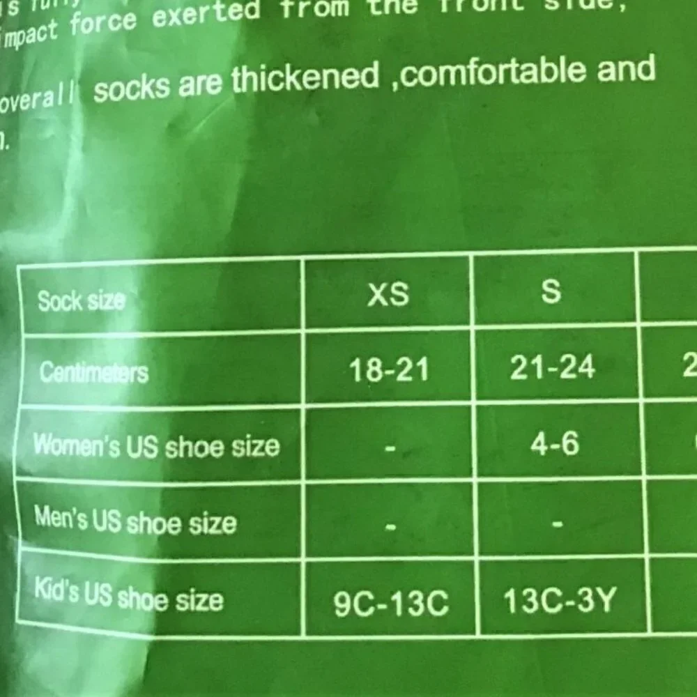 2 PACK SOCCER SOCKS UNISEX SPORT SOCKS (2 PAIRS)